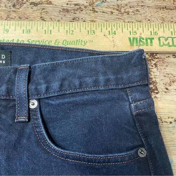 Veronica Beard Ryleigh Dark Night Slim Straight High Rise Sz 27 4 - Picture 6 of 10